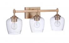 Craftmade 12422SB3 - Stellen 3 Light Vanity in Satin Brass