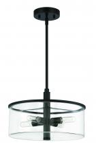 Craftmade 55694-FB - Hailie 4 Light Pendant in Flat Black