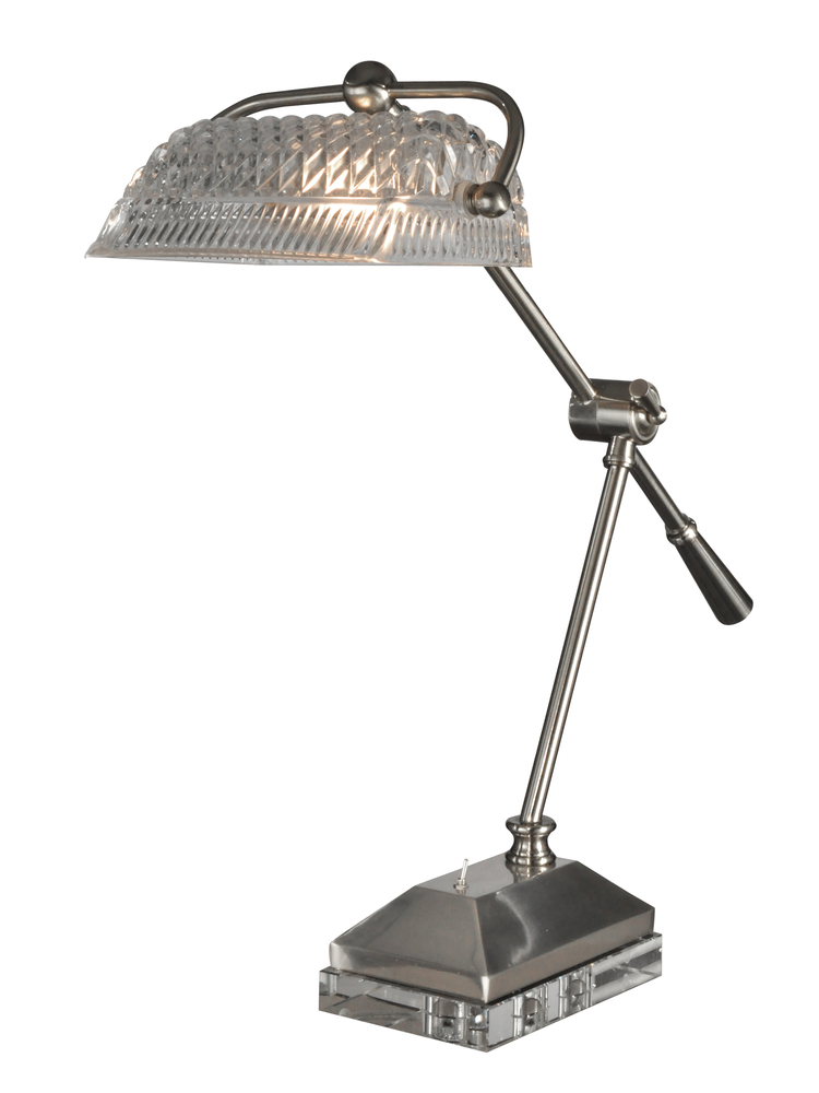 Devlin Crystal Desk Lamp