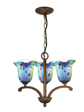 Dale Tiffany AH14289 - 3-Light Morgan Hand Blown Art Glass Pendant