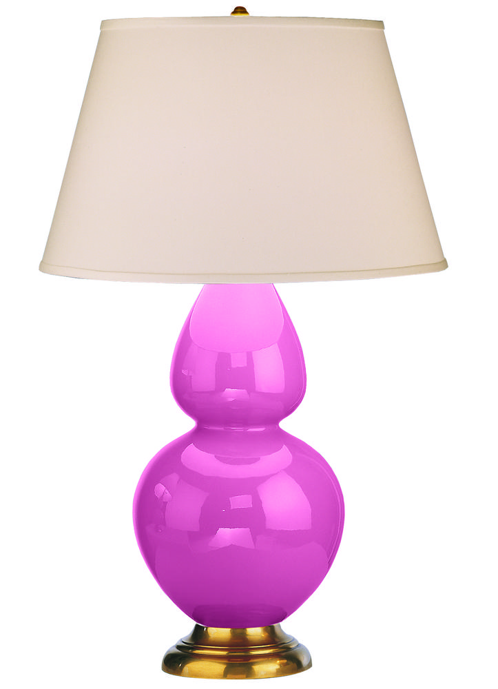 Schiaparelli Pink Double Gourd Table Lamp