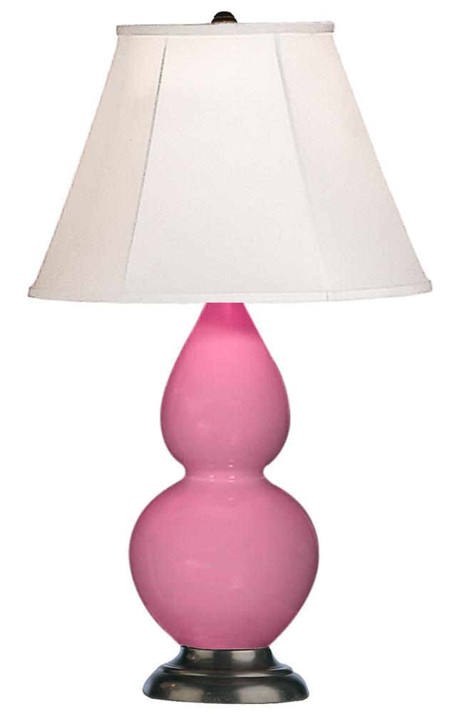 Schiaparelli Pink Small Double Gourd Accent Lamp