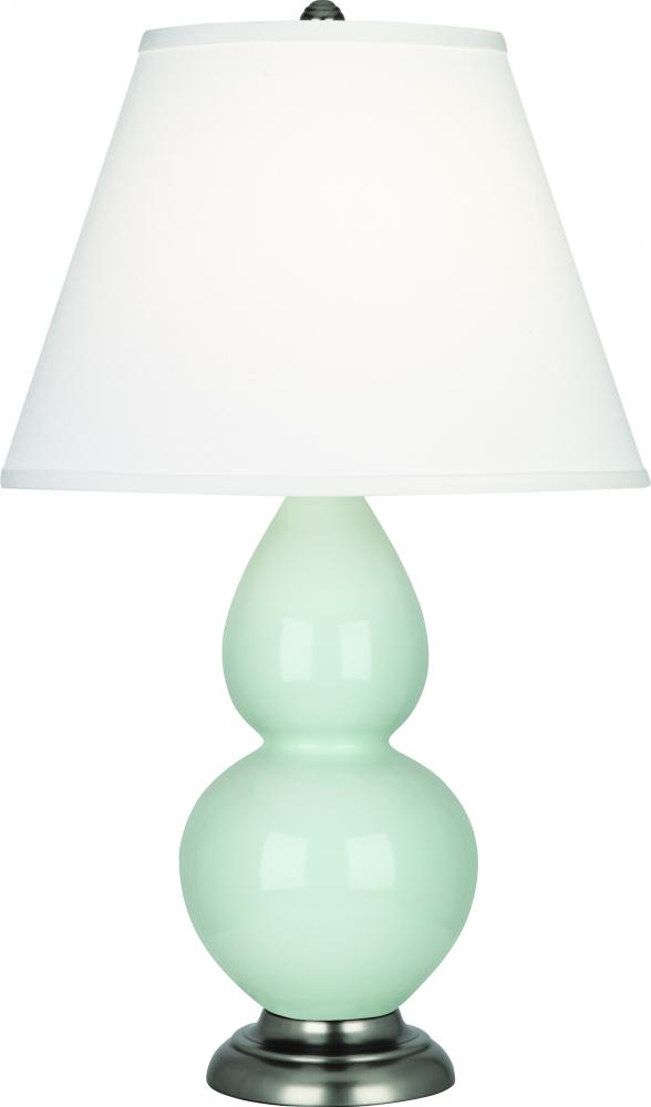 Celadon Small Double Gourd Accent Lamp