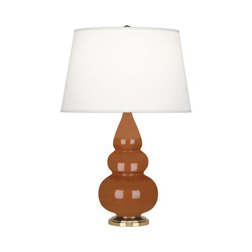 Cinnamon Small Triple Gourd Accent Lamp