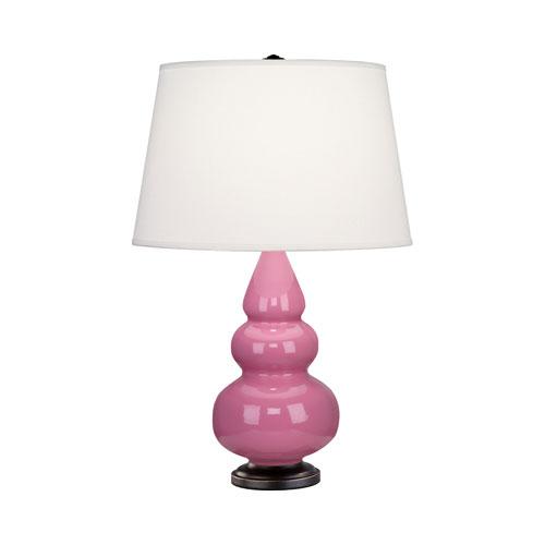 Schiaparelli Pink Small Triple Gourd Accent Lamp