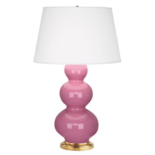 Schiaparelli Pink Triple Gourd Table Lamp