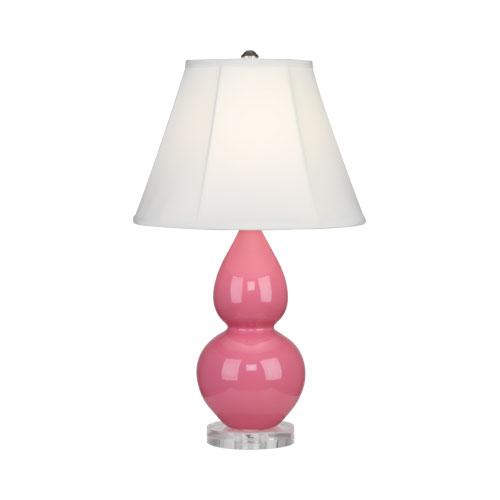 Schiaparelli Pink Small Double Gourd Accent Lamp