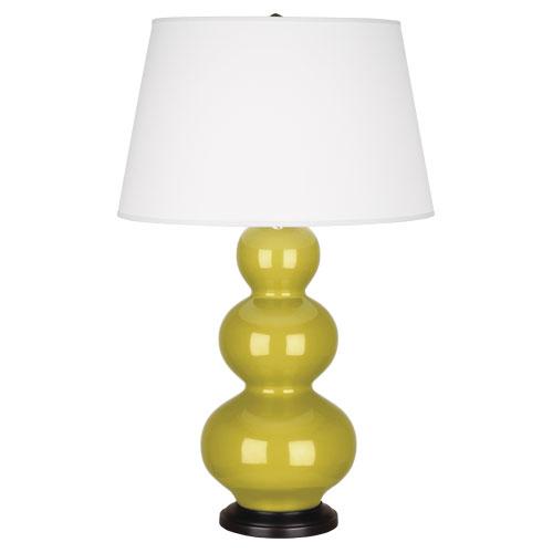 Citron Triple Gourd Table Lamp