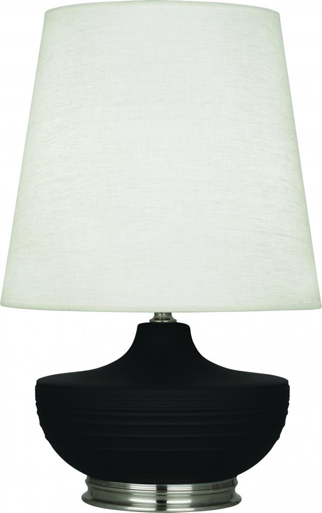 Matte Dark Coal Michael Berman Nolan Table Lamp