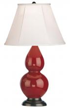 Robert Abbey 1657 - Oxblood Small Double Gourd Accent Lamp