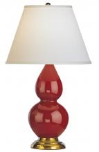 Robert Abbey 1687X - Oxblood Small Double Gourd Accent Lamp