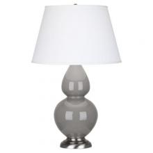 Robert Abbey 1750X - Smokey Taupe Double Gourd Table Lamp