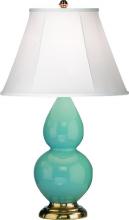 Robert Abbey 1760 - Egg Blue Small Double Gourd Accent Lamp