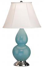 Robert Abbey 1761 - Egg Blue Small Double Gourd Accent Lamp