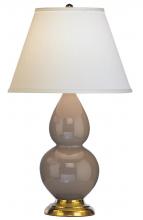 Robert Abbey 1768X - Smokey Taupe Small Double Gourd Accent Lamp