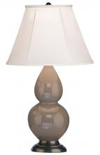 Robert Abbey 1769 - Smokey Taupe Small Double Gourd Accent Lamp