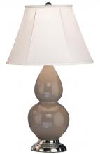 Robert Abbey 1770 - Smokey Taupe Small Double Gourd Accent Lamp