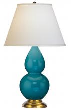 Robert Abbey 1771X - Peacock Small Double Gourd Accent Lamp