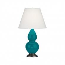 Robert Abbey 1772X - Peacock Small Double Gourd Accent Lamp