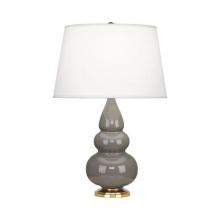 Robert Abbey 249X - Smokey Taupe Small Triple Gourd Accent Lamp