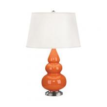 Robert Abbey 282X - Pumpkin Small Triple Gourd Accent Lamp