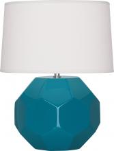 Robert Abbey PC01 - Peacock Franklin Table Lamp