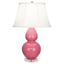 Robert Abbey A609 - Schiaparelli Pink Double Gourd Table Lamp