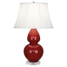 Robert Abbey A627 - Oxblood Double Gourd Table Lamp