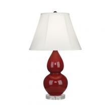 Robert Abbey A697 - Oxblood Small Double Gourd Accent Lamp