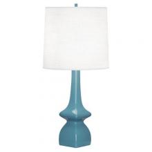 Robert Abbey OB210 - Steel Blue Jasmine Table Lamp