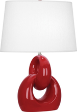 Robert Abbey RR981 - Ruby Red Fusion Table Lamp