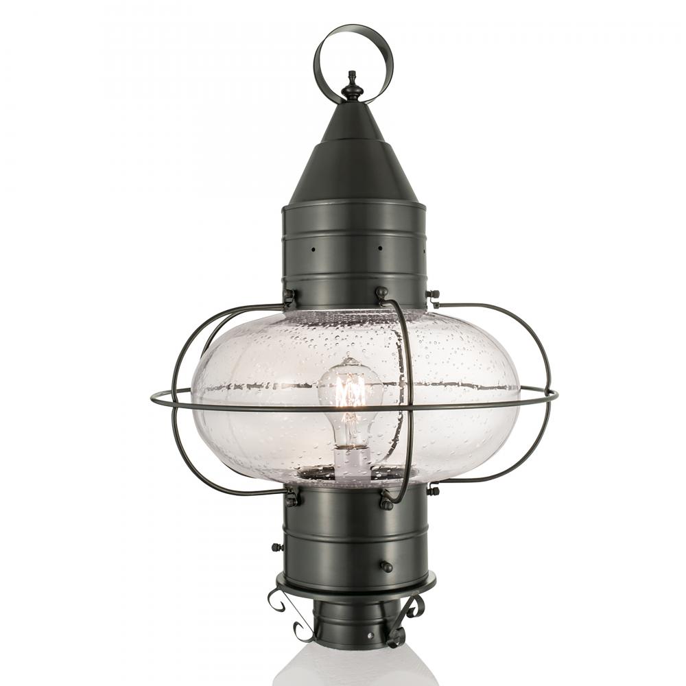 Classic Onion 22.5'' High 1-Light Outdoor Post Light - Gun Metal