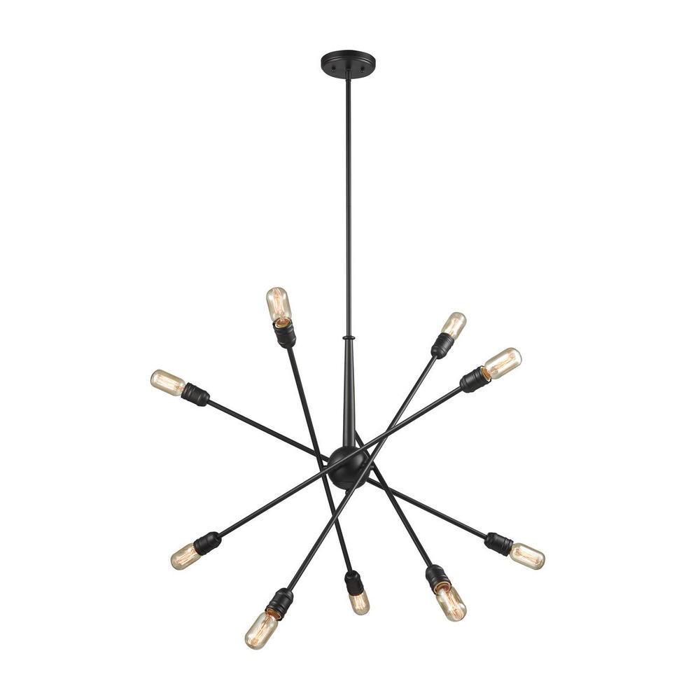 Delphine 10-Light Chandelier in Oil Rubbed Bronze