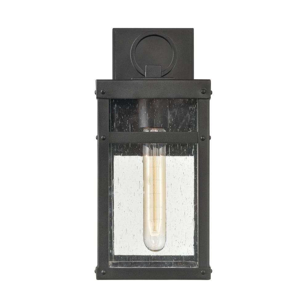 Dalton 13'' High 1-Light Outdoor Sconce - Textured Black