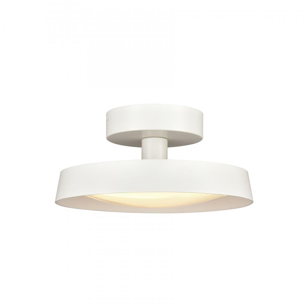 Nancy 11.75'' Wide LED Semi Flush Mount - Matte White