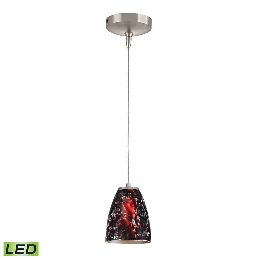 Low Voltage 1-Light Mini Pendant in Brushed Nickel