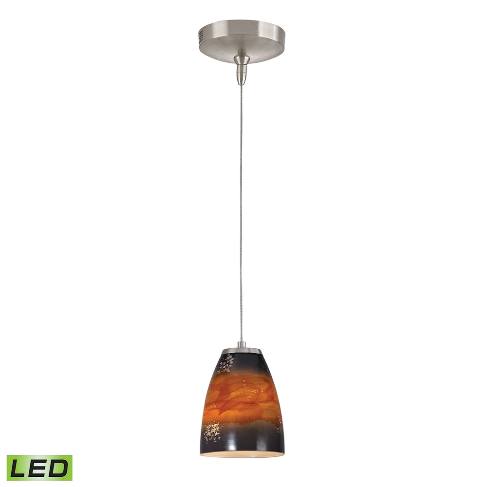 Low Voltage 1-Light Mini Pendant in Brushed Nickel