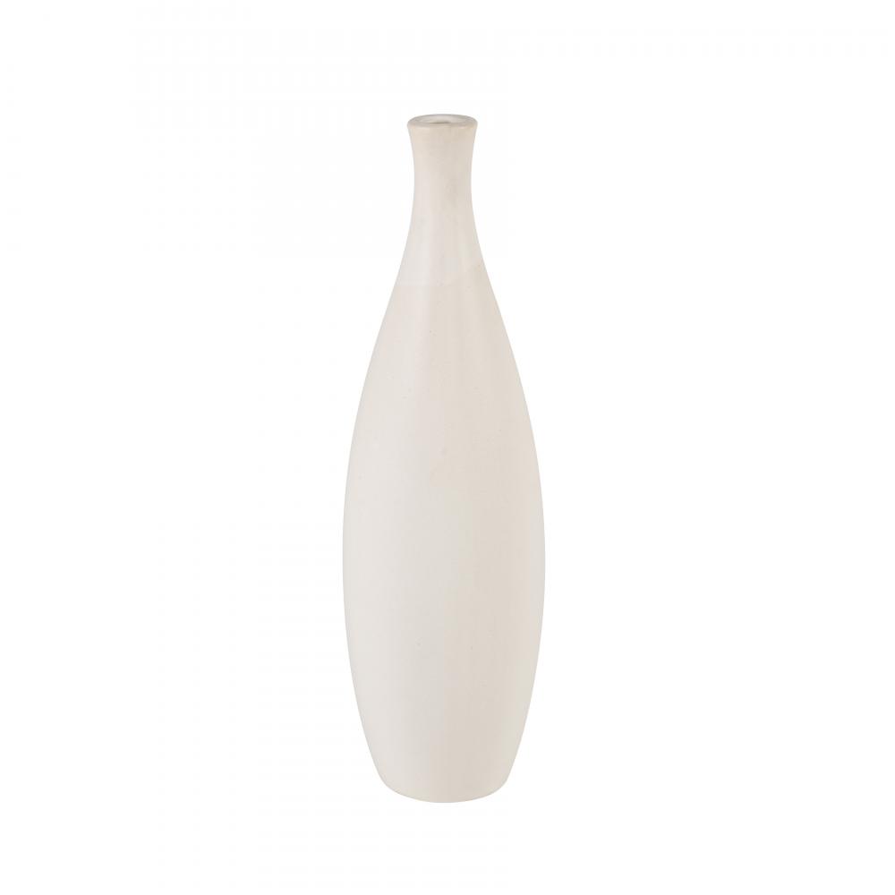 Faye Vase - Tall White (2 pack)