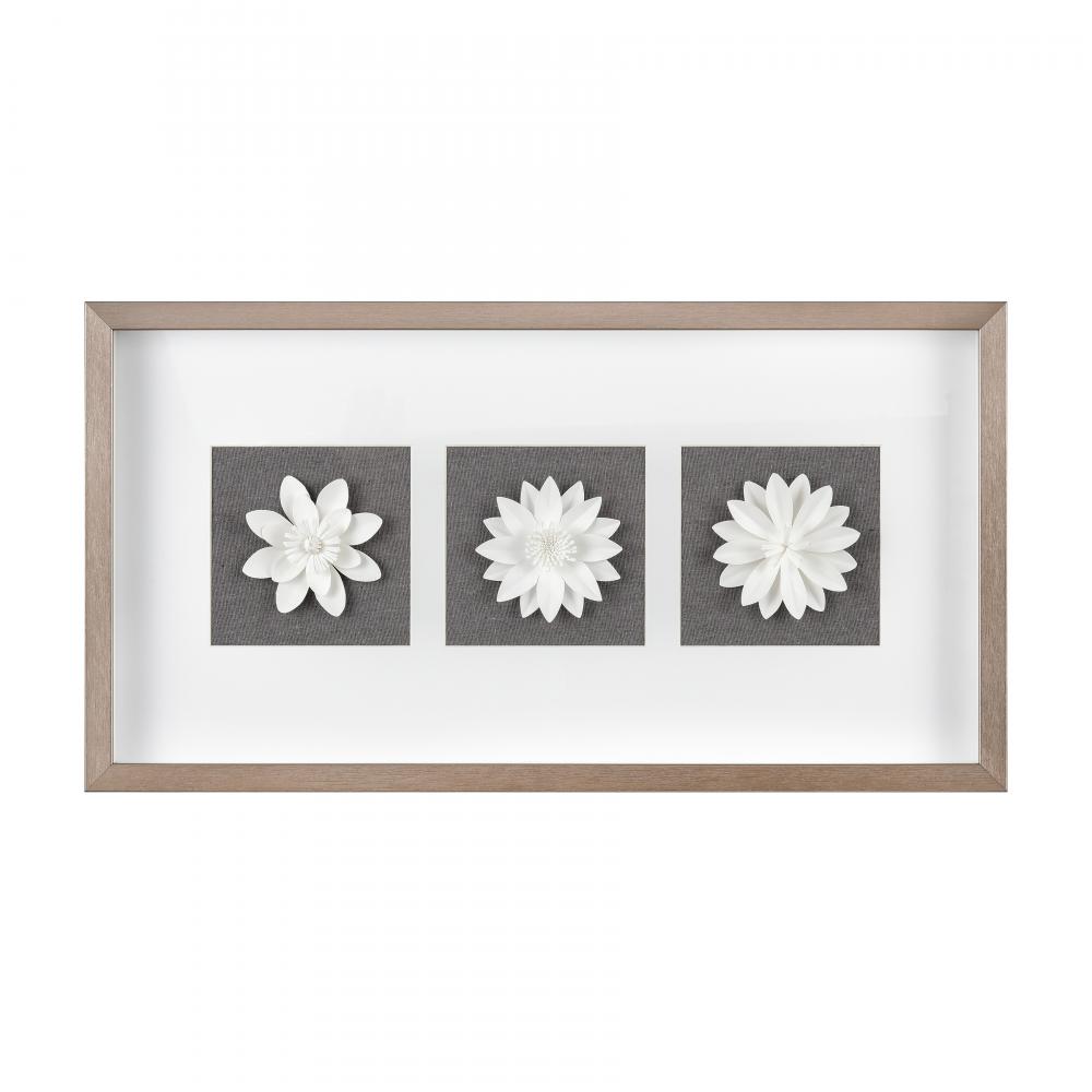 Floral Shadow Framed Wall Art