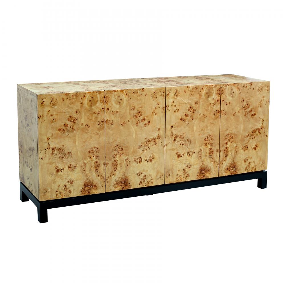 Bromo Credenza - Natural Burl