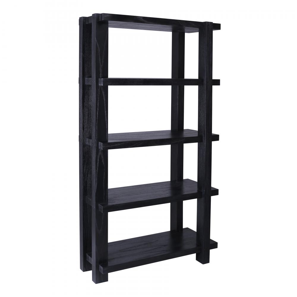 Riviera Bookshelf - Checkmate Black