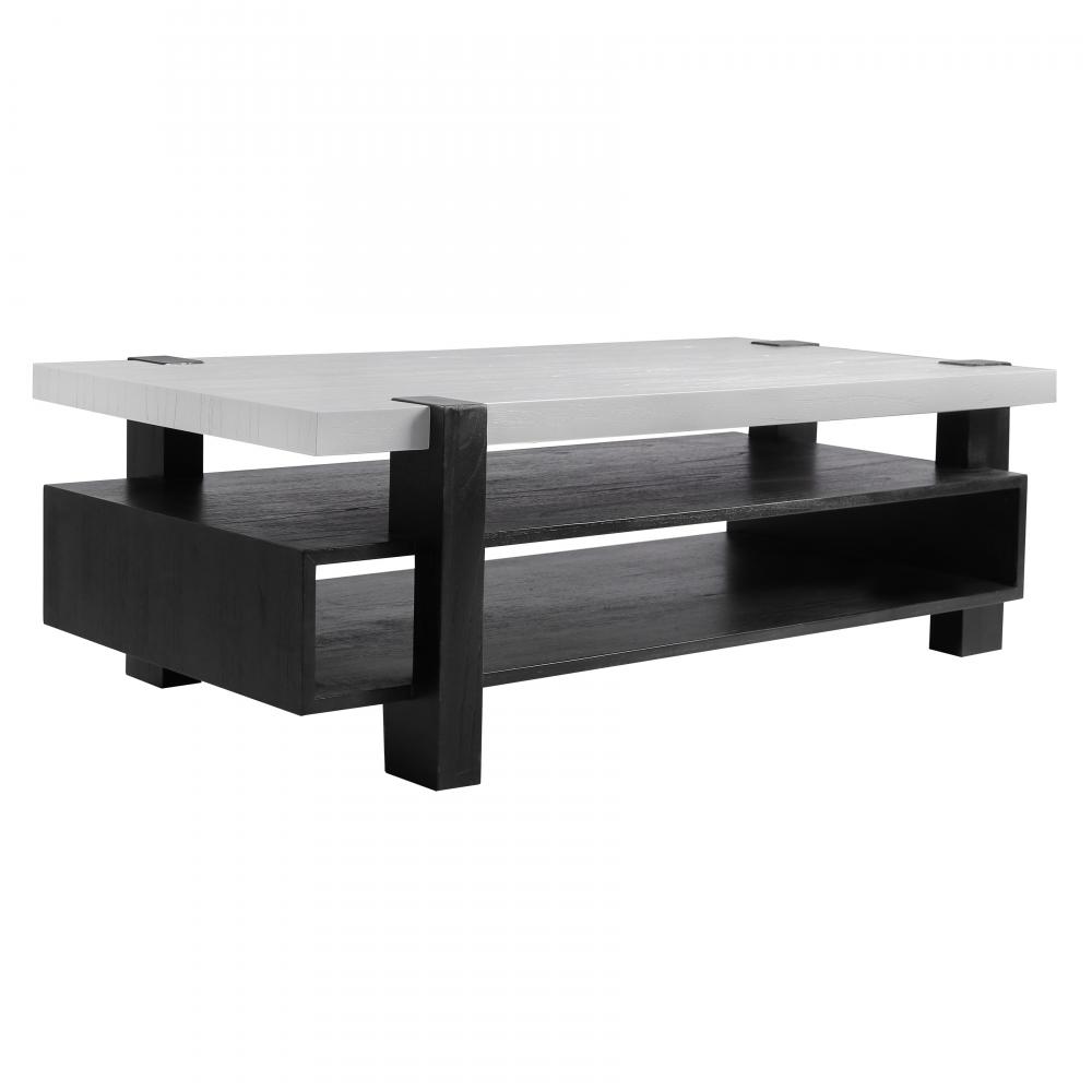 Riviera Coffee Table - Checkmate Black
