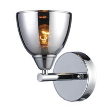 ELK Home Plus 10070/1 - Reflections 1-Light Wall Lamp in Polished Chrome with Chrome-plated Glass