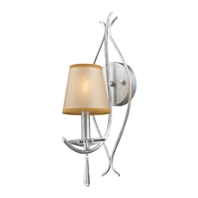 ELK Home Plus 14080/1 - Clarendon 1-Light Sconce in Silver, Shade included
