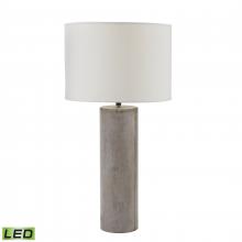 ELK Home Plus 157-013-LED - Cubix 29.1'' High 1-Light Table Lamp - Polished Concrete - Includes LED Bulb