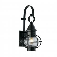 ELK Home Plus 1613-BL-CL - Classic Onion 17.75'' High 1-Light Outdoor Sconce - Black