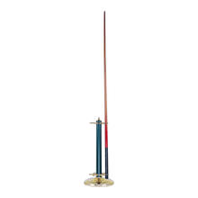 ELK Home Plus 169-PBG - CASUAL TRADITIONS CUE STAND POLISHED BRASS GREEN
