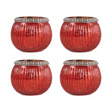 ELK Home Plus 209352 - Sterlyn 2.75-inch Votives (Set of 2) - Antique Red Artifact
