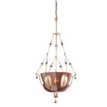 ELK Home Plus 2703/1 - OLIVISSA COLLECTION 1-LIGHT PENDANT in A BRONZED SILVER FINISH ---