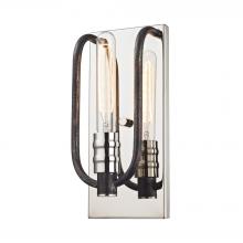 ELK Home Plus 31900/1 - Continuum 1-Light Sconce in Polished Nickel and Silvered Graphite